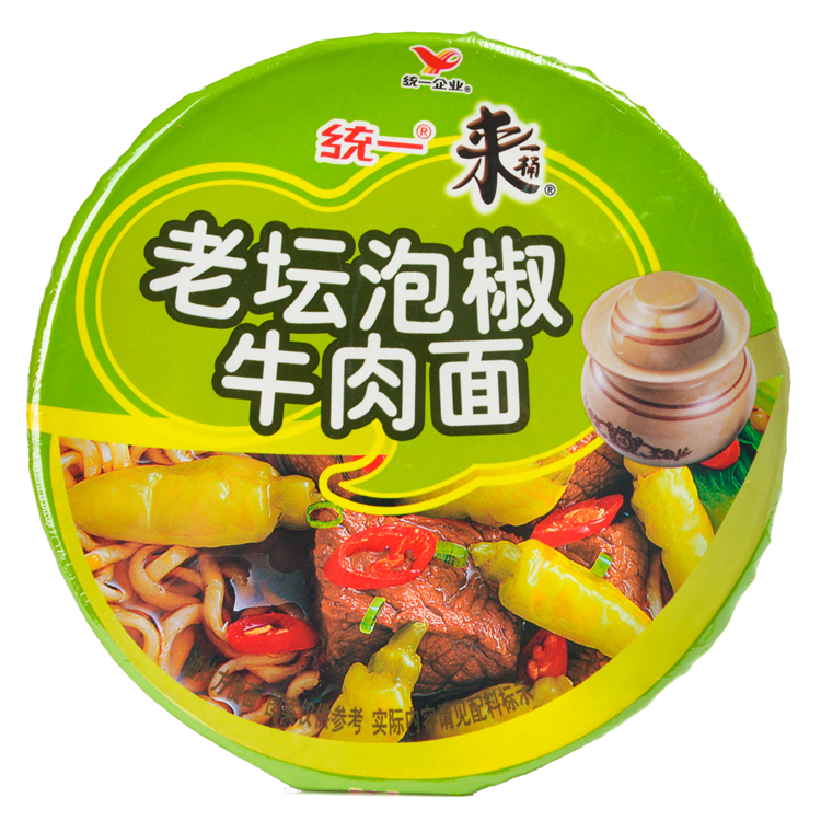 【天顺园店】统一来一桶泡椒牛肉桶面112g(编码:226107)