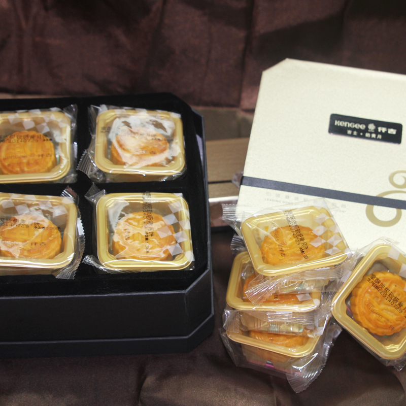 [礼券]仟吉 吉士奶黄月中秋月饼券 拿酥皮月饼礼盒