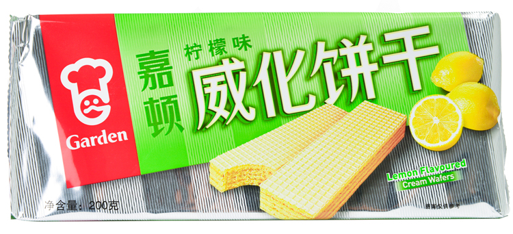 【天顺园店】嘉顿柠檬威化饼200g(编码:111126)