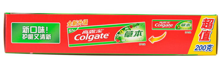 天顺园店高露洁草本牙膏200g编码207147