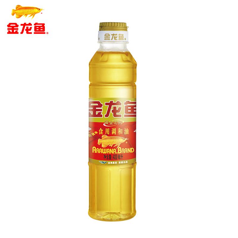 金龙鱼黄金比例食用调和油400ml