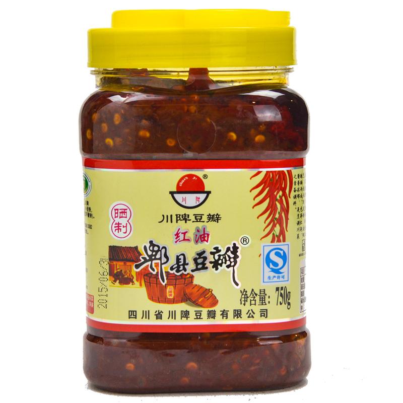 【超级生活馆】川陴晒制红油郫县豆瓣750g(编码:533513)