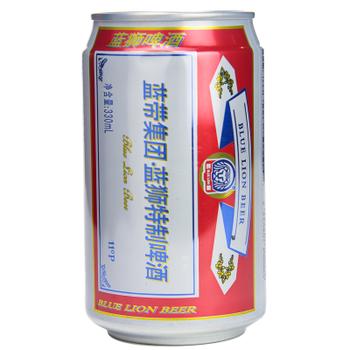 【超级生活馆】蓝带蓝狮特制啤酒330ml(编码:491942)