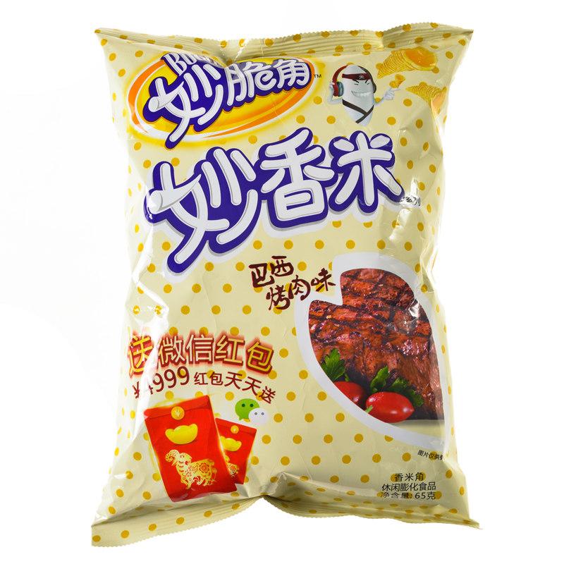 【天顺园店】贝蒂妙厨巴西烤肉香米妙脆角65g(编码:113689)