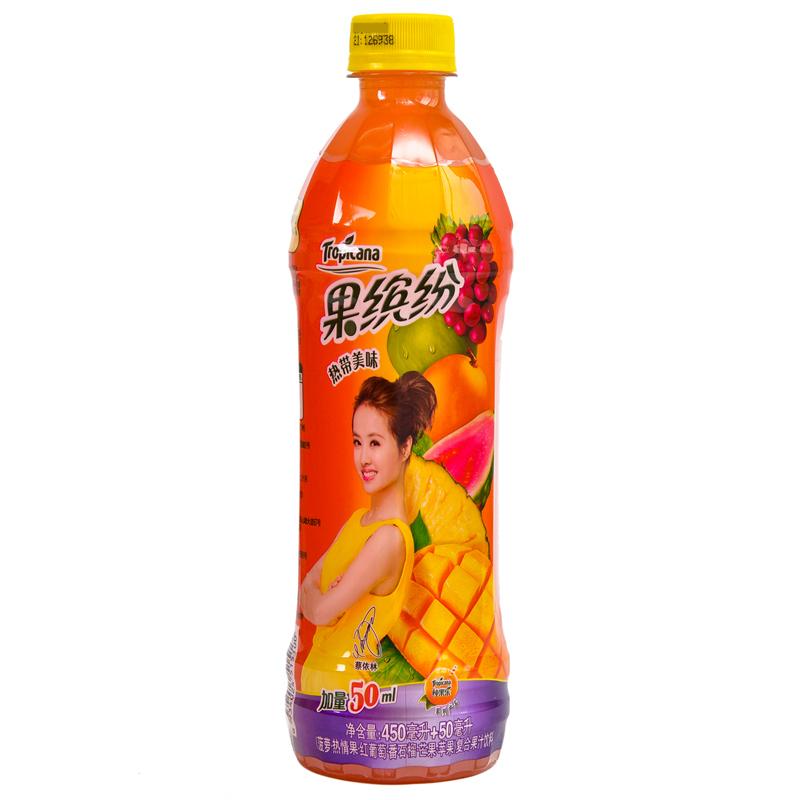 【天顺园店】纯果乐果缤纷热带美味(小)450ml(编码:250822)