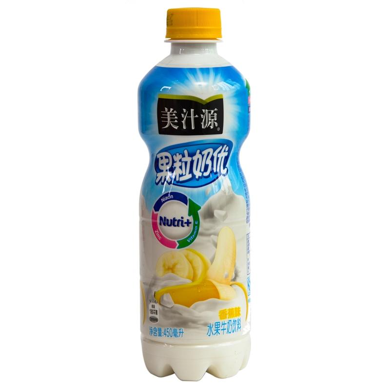 【超级生活馆】美汁源果粒奶优香蕉味450ml(编码:490696)