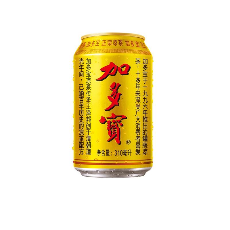 加多宝金罐罐凉茶310ml*24