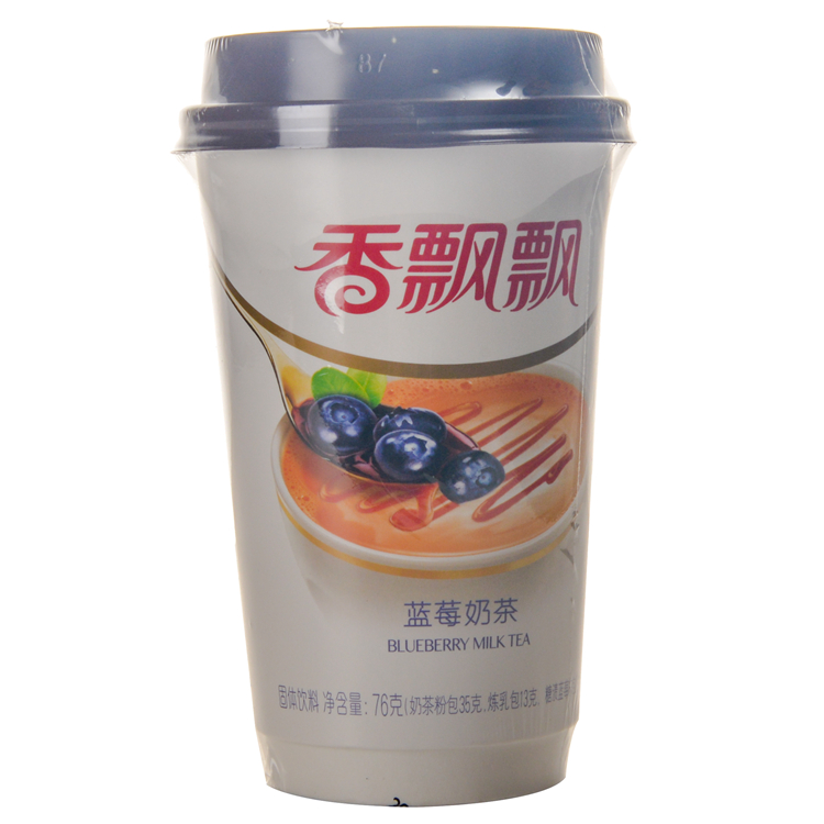 【天顺园店】香飘飘奶茶(蓝莓)76g(编码:567884)