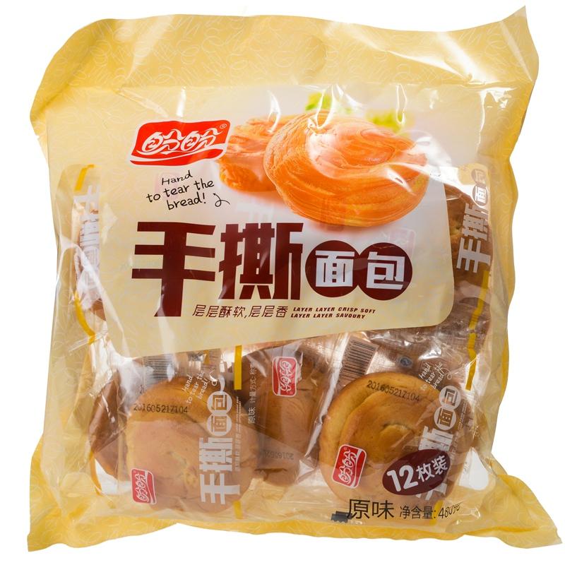 【超级生活馆】盼盼原味手撕面包480g(编码:562618)