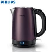 Philips/飞利浦 HD9333电热水壶恒保温不锈钢电烧水壶1.7升防干烧