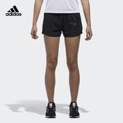 阿迪达斯adidas 运动型格 SHORT WV BOS 女子 梭织短裤 CX5196