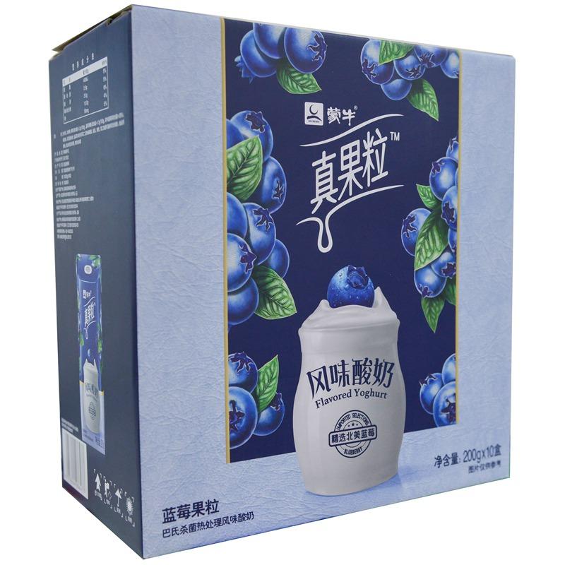 蒙牛真果粒风味酸奶200g*10