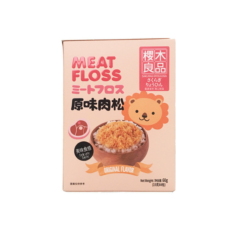 樱木良品原味肉松60g