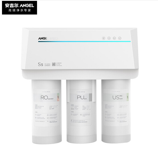 安吉尔angel净水器家用直饮反渗透厨房净水机s5无桶400g大通量纯水机