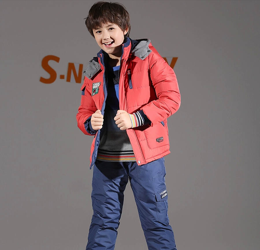 小顽皮童装男童棉衣2014新款55181007 儿童连帽棉服加厚宝宝棉衣外套