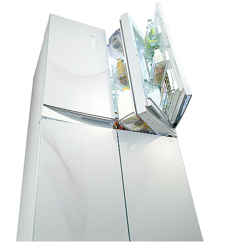 lg gr-m24fbhfl门中门四开门冰箱双对开门式变频无霜韩电冰箱