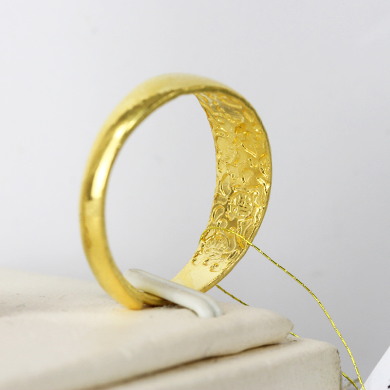 晶钰 千足金戒指4.6克