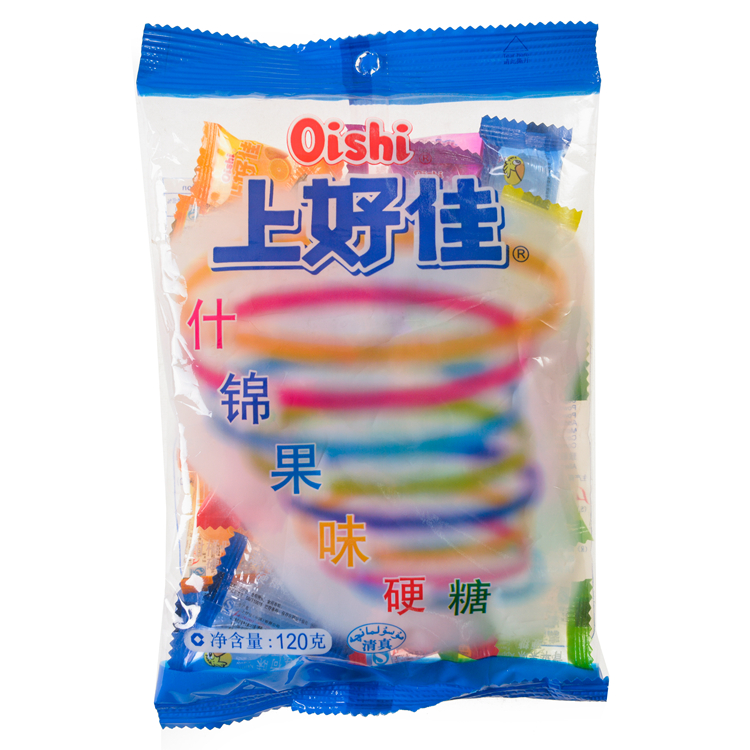 【天顺园店】上好佳什锦果味硬糖120g 量贩自营 社区配送