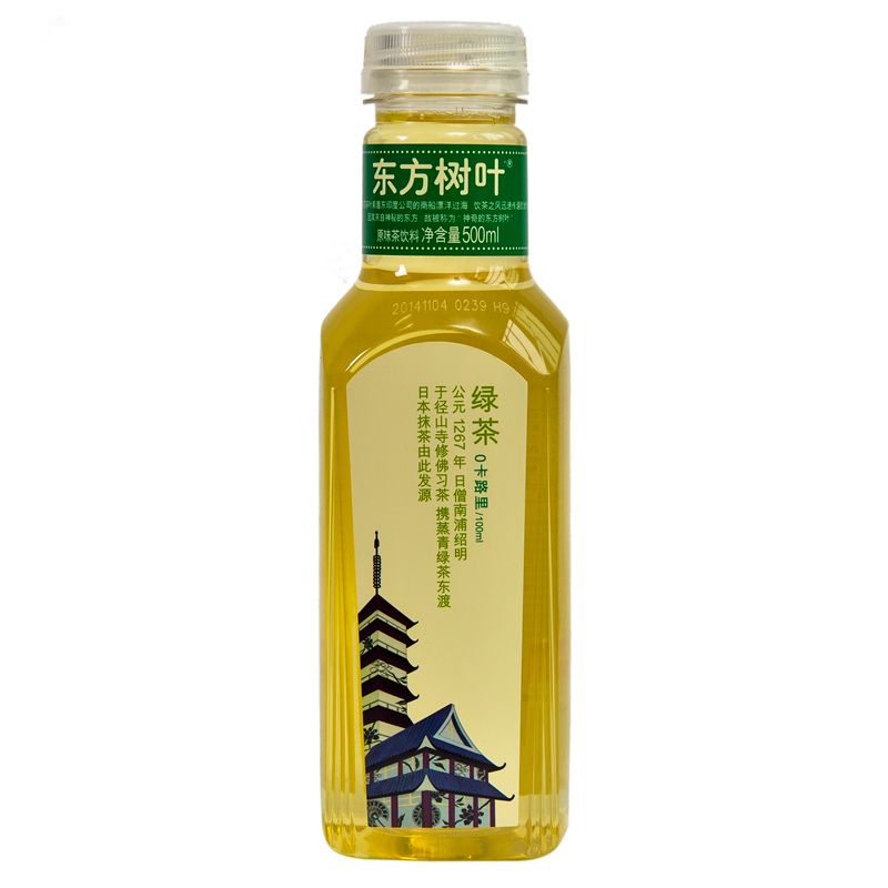 超级生活馆农夫东方树叶绿茶480ml编码366213