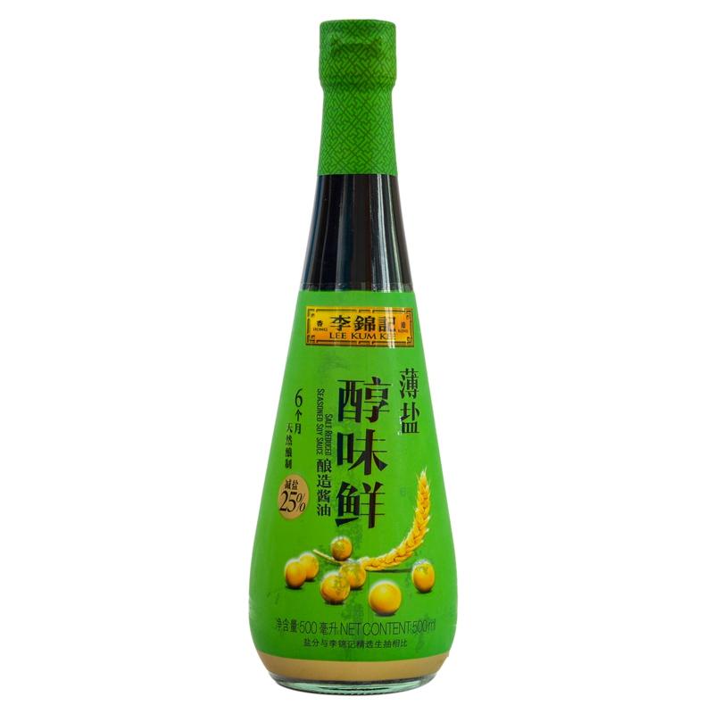 【超级生活馆】李锦记薄盐醇味鲜500ml(编码:519188)