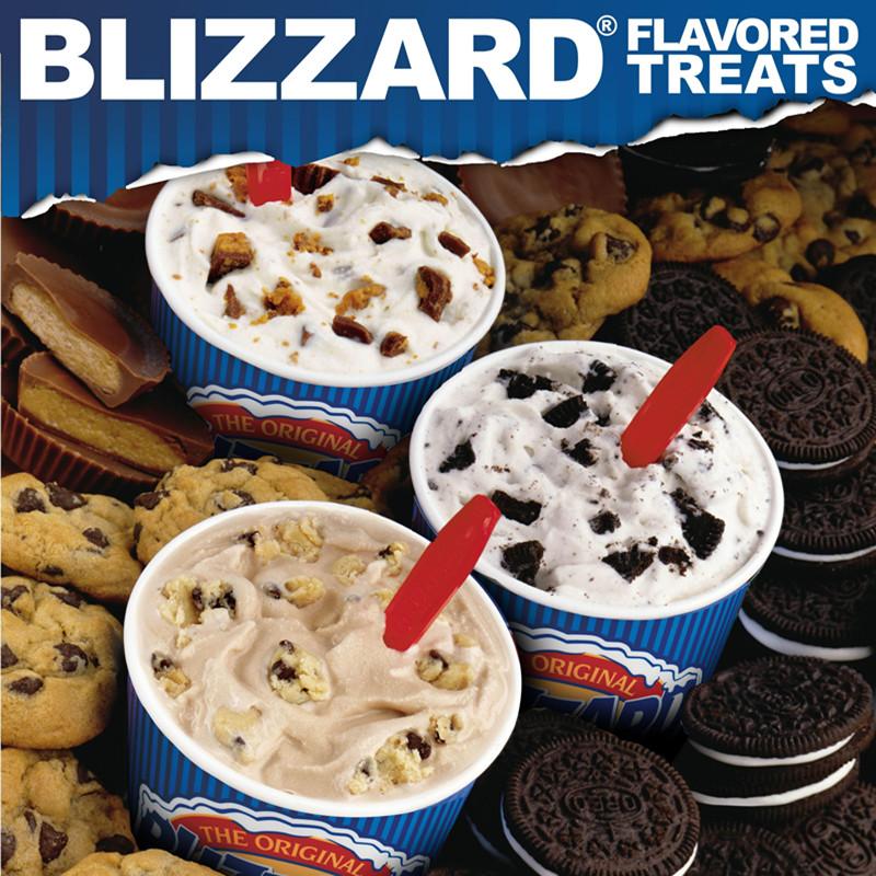 武商网-武汉国际广场店 dq冰雪皇后 两杯常规任意口味标准杯暴风雪40