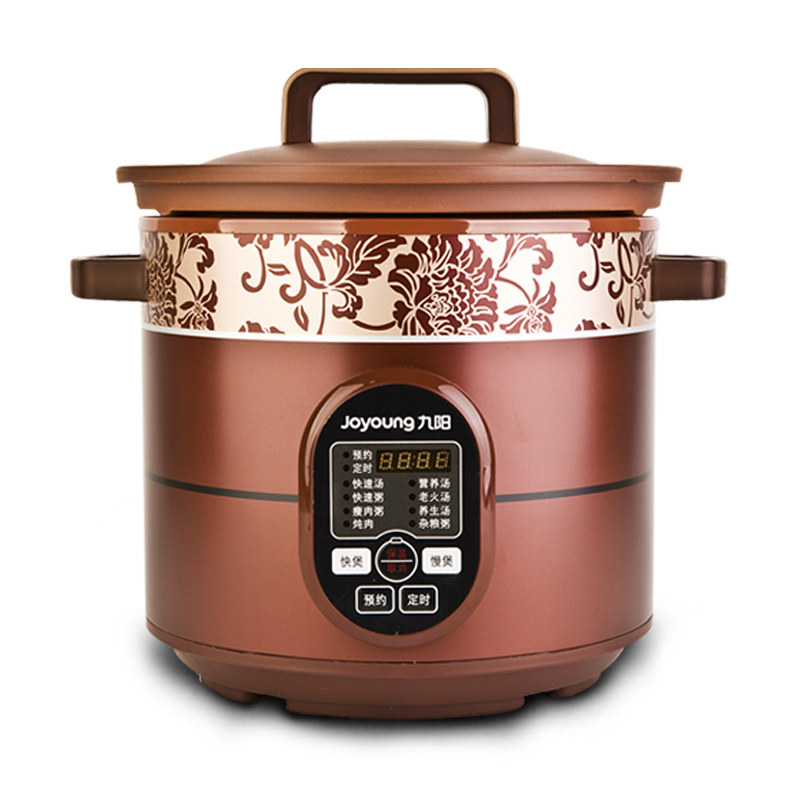 joyoung九阳jyzsk523电炖锅炖盅5l预约煮粥煲汤紫砂锅自动