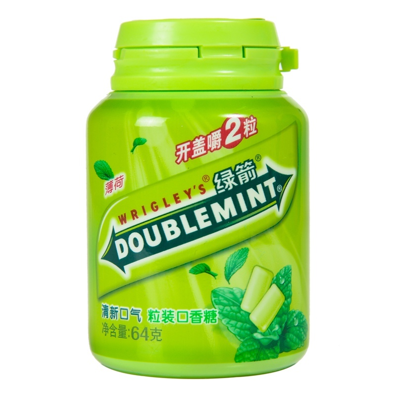 超级生活馆绿箭口香糖40粒装64g编码177919