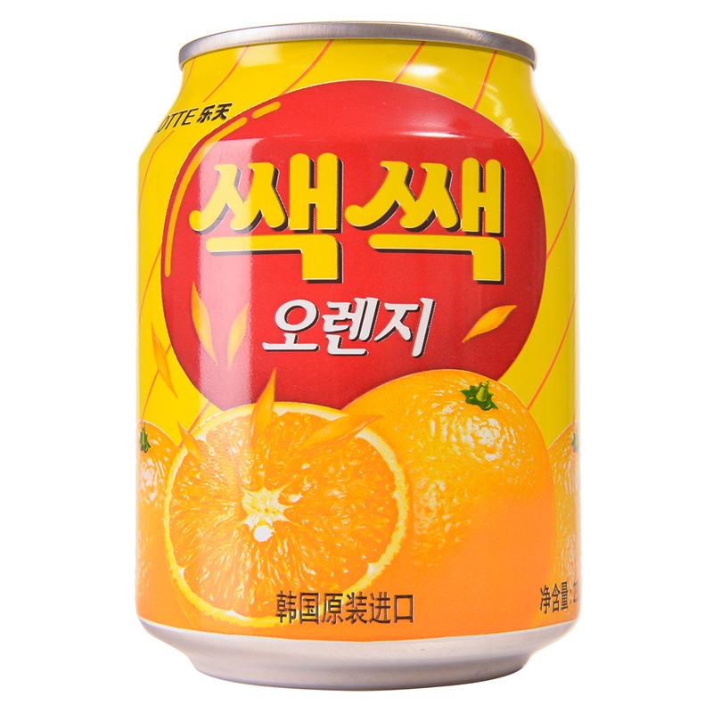 【超级生活馆】乐天粒粒橙汁238ml 专柜商品 专柜商品(编码:226862)