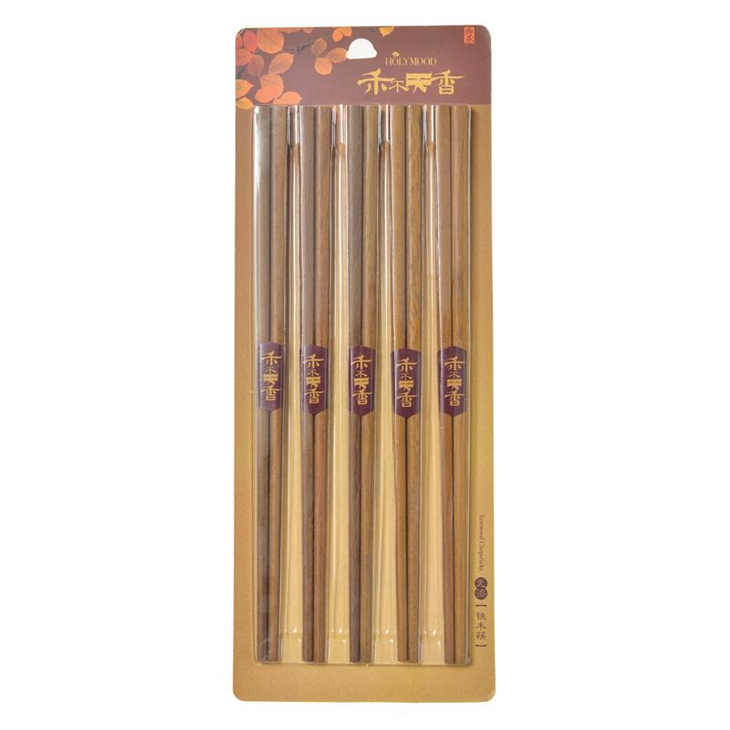 【天顺园店】双枪铁木筷240*7.5*3.5/5双(编码:517180)