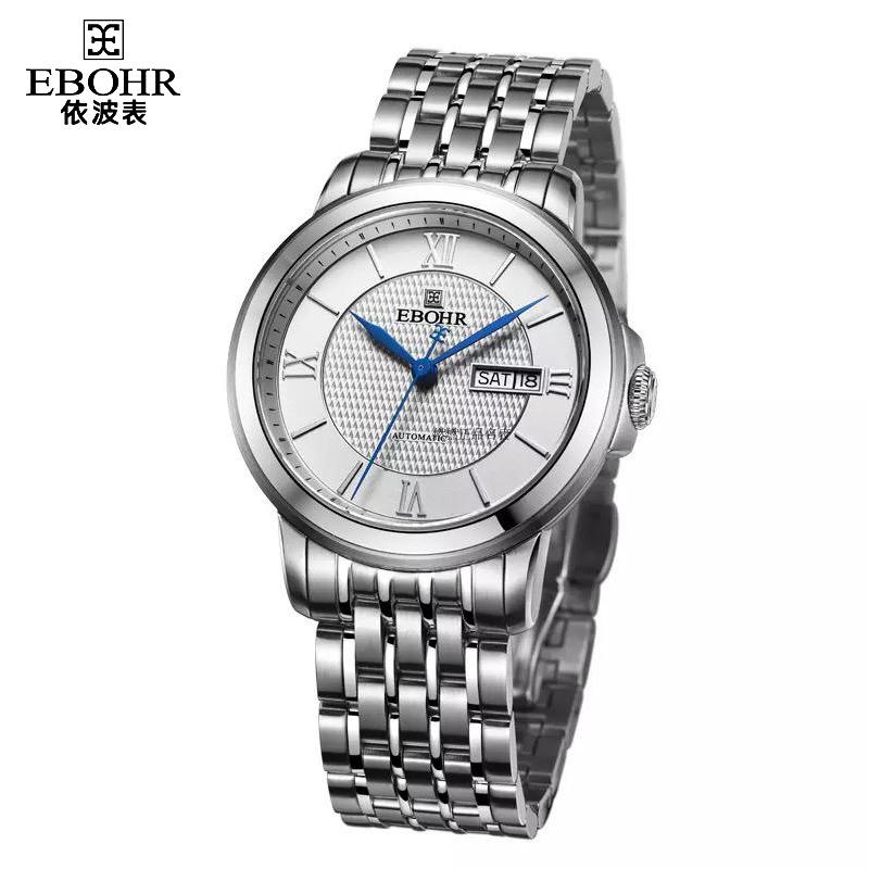 依波ebohr大师传奇系列全自动机械男表10860113