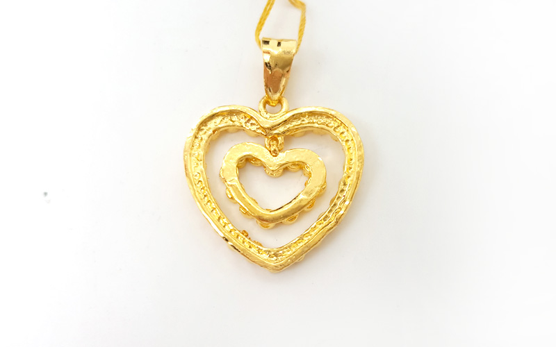 百泰162068 足金挂坠 3.66克 工费:25元/克