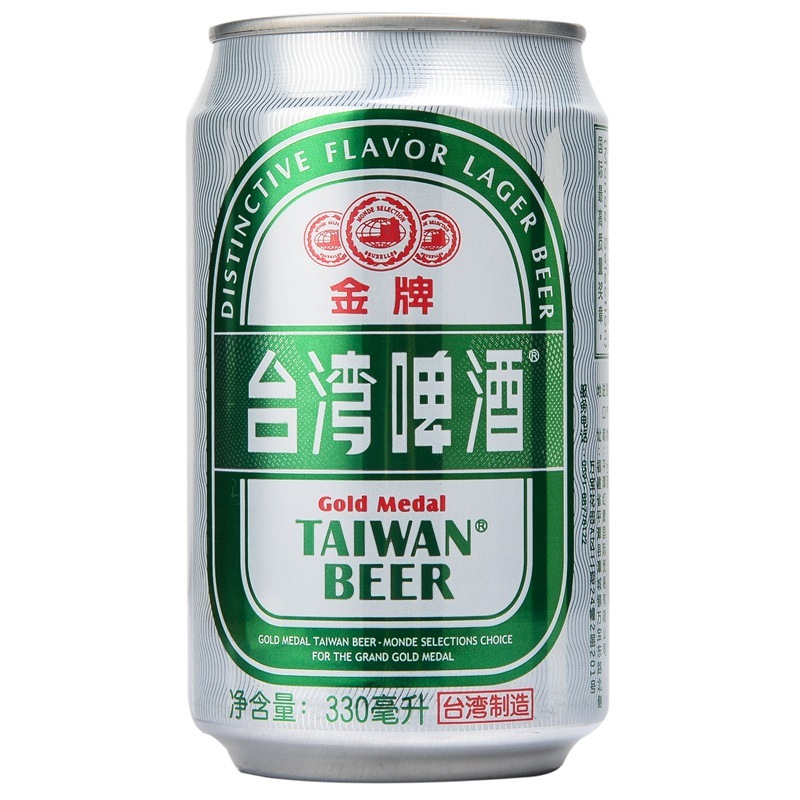【超级生活馆】金牌台湾啤酒330ml(编码:382684)