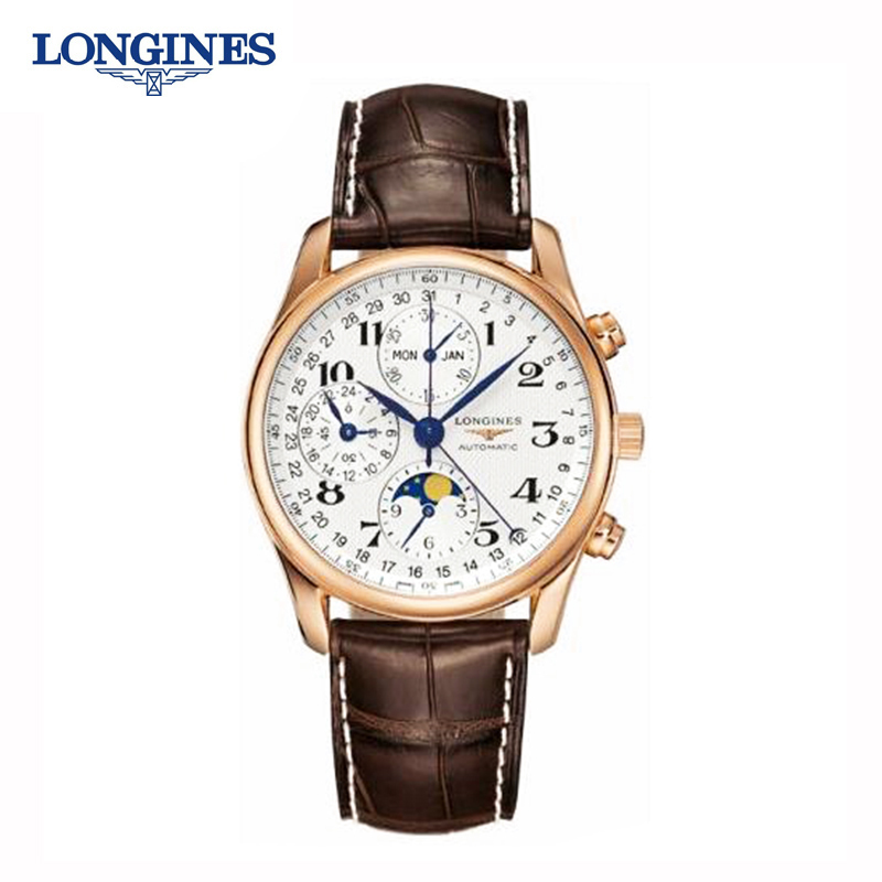 浪琴longines 名匠系列机械男表 l2.673.8.78.