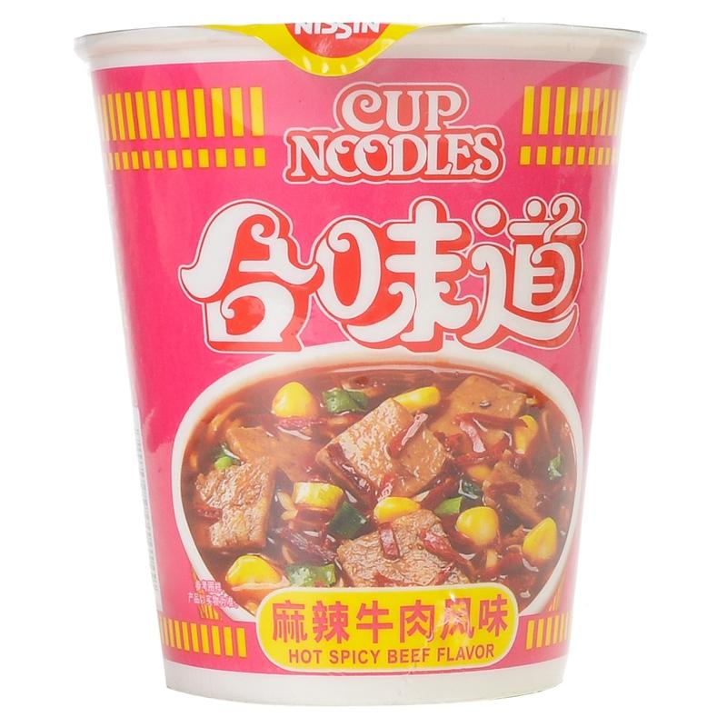 【超级生活馆】日清合味道麻辣牛肉83g(编码:499615)