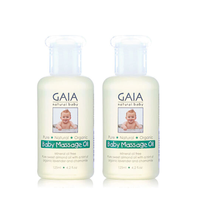 gaia baby massage oil