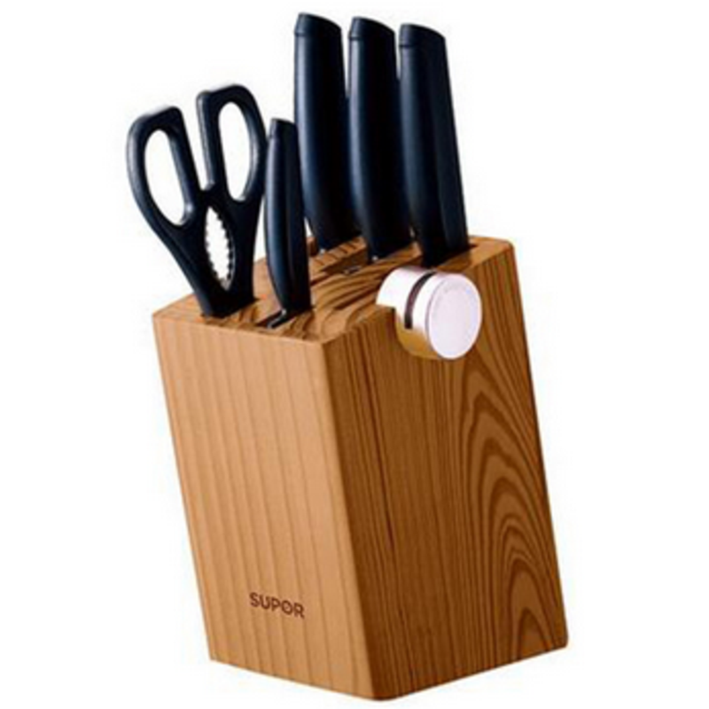 苏泊尔刀具套装家用菜刀套装不锈钢切片刀多用刀水果刀具tk1