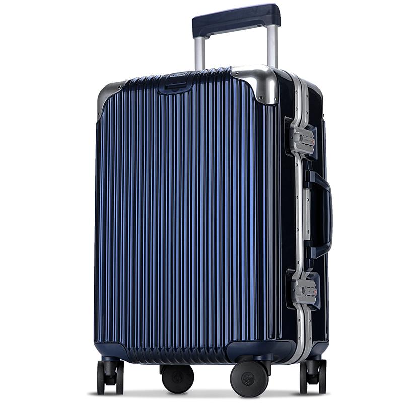 【预售】利马赫/liemoch丽美学生拉杆箱男女20寸智能铝框旅行登机箱