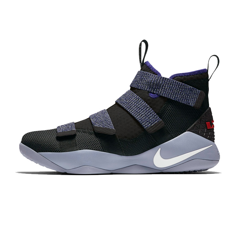 nike男鞋2017新款詹姆斯战士11男子zoom气垫实战篮球鞋897645-005