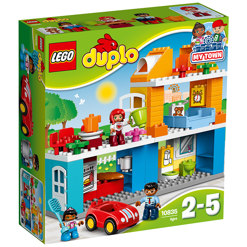 3月新品乐高得宝系列10835温馨家庭 LEGO DUPLO 积木玩具