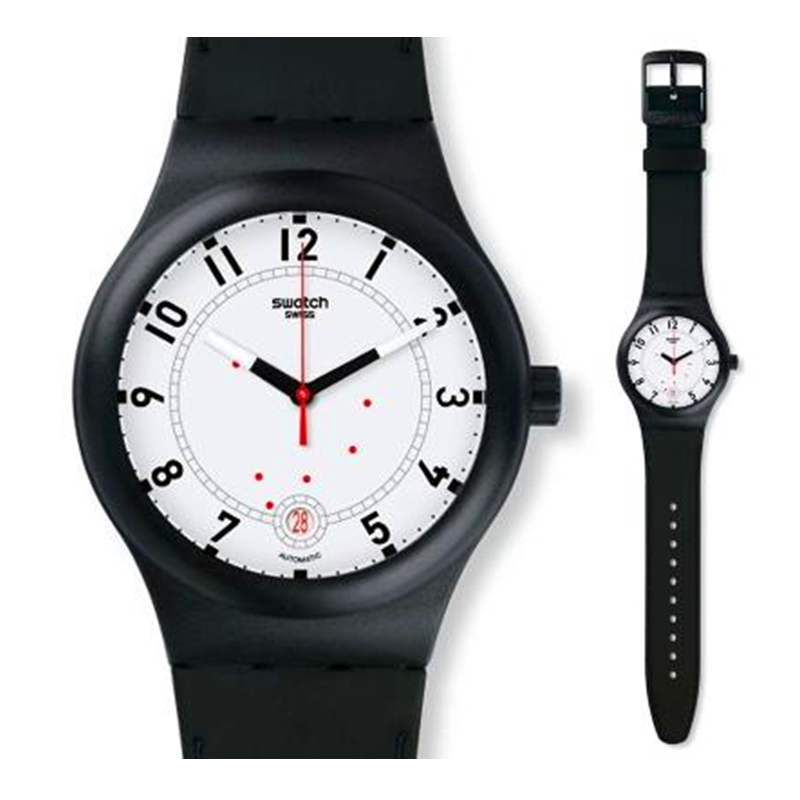 swatch斯沃琪自动机械表男女手表正品装置51 sutb402装置时尚