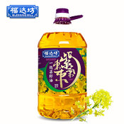 【全新升级】福达坊紫气东来一级菜籽油5L 非转基因