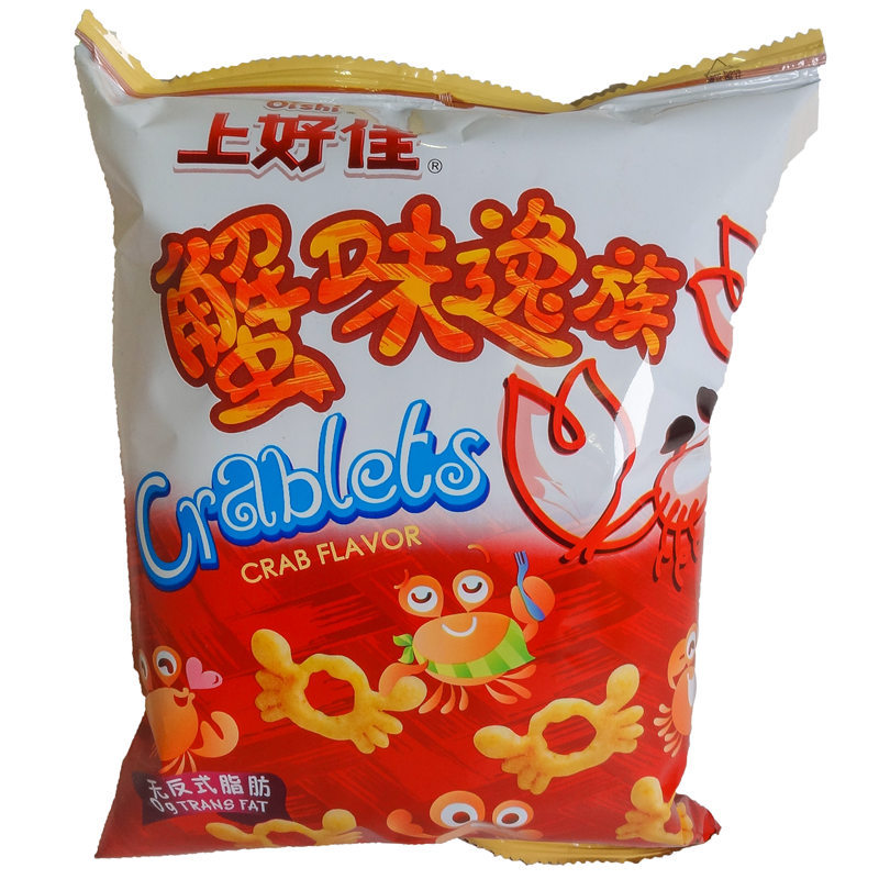 超级生活馆上好佳蟹味逸族40g编码344978