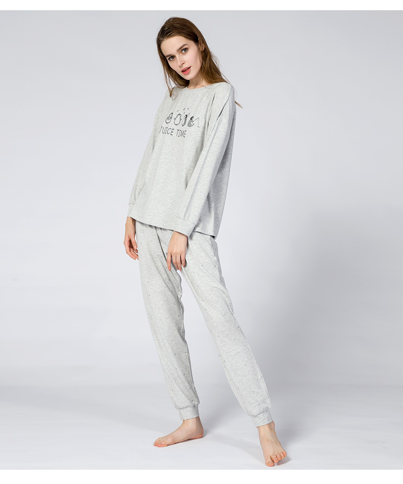body.ing 女款莫代尔棉家居服套装-武商网,睡衣套装,body.