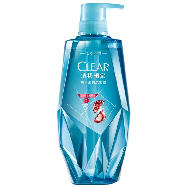 【超级生活馆】清扬植觉石榴籽精华润养洗发露700ml/瓶(编码:604840)