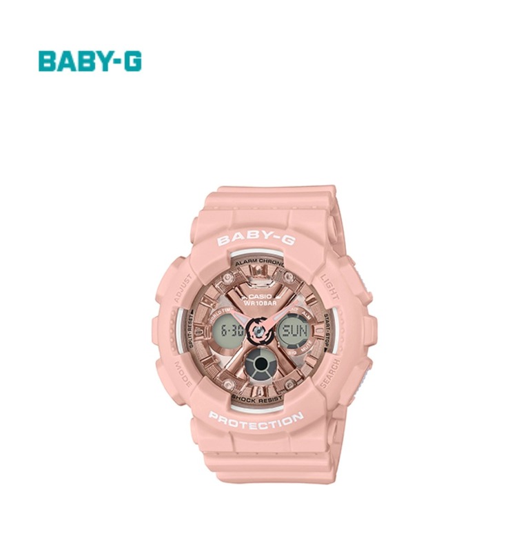 预售casio卡西欧ins风潮流学生女士手表babygba1304