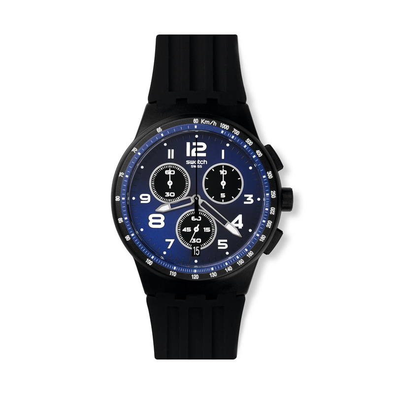 swatch斯沃琪瑞士手表原创系列夜行速度计时日期石英表susb402