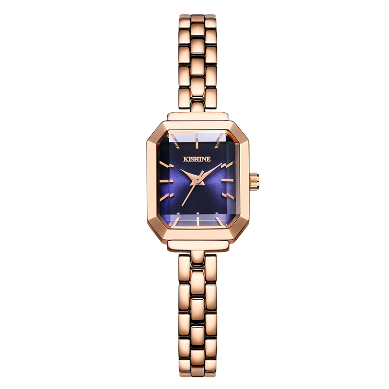 【香港直邮】kishine女士石英手表 日系时尚女学生表【宝石链条款