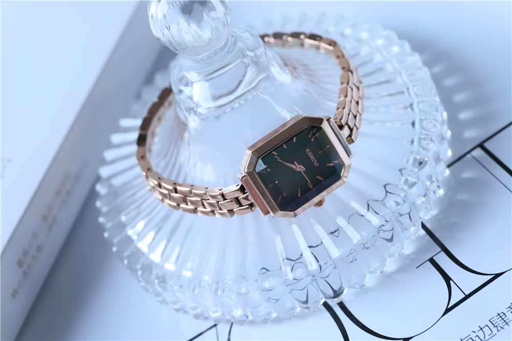 【香港直邮】kishine女士石英手表 日系时尚女学生表【宝石链条款