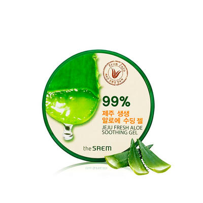 【香港直邮】the saem/得鲜济州岛99%鲜芦荟胶300ml补水保湿滋润膏