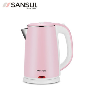 山水（SANSUI）（sansui)电热水壶SK1500-18A（ 粉色）